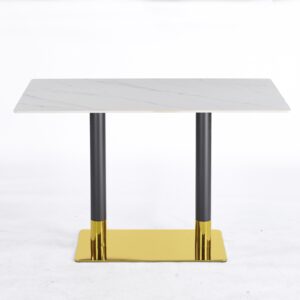 White Marble Table Without Frame – Ready In-stock